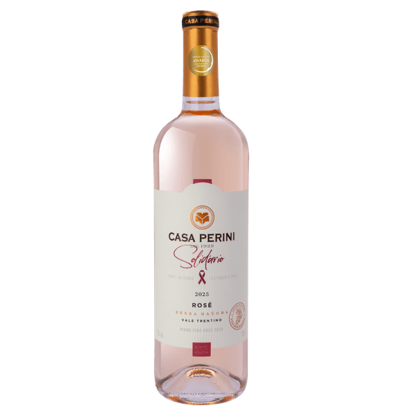 Vinho Rosé Brasileiro Casa Perini Solidário